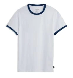 Cotton Ringer Tee - White(Cotton Ringer Tee White)