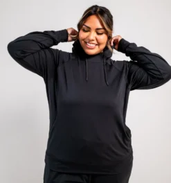 Cozy Luxe Fitted Hoodie - Blue Moon(Cozy Luxe Hoodie Blue Moon) -Tomboyx Underwear Store CozyLuxeHoodieOF2 38a1ab0d dee6 49d7 beb2 61623863541e