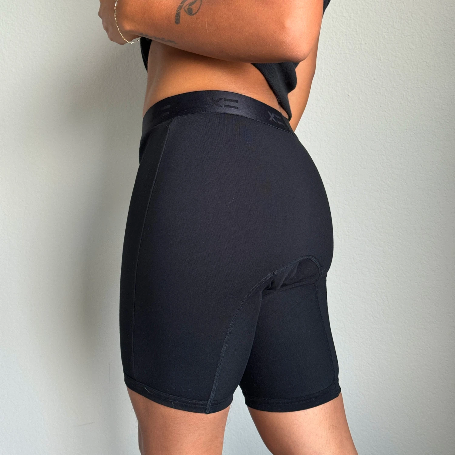First Line Period 9" Boxer Briefs - X= Black(First Line Period 9 Boxer Briefs X Black) 2 First Line Period 9" Boxer Briefs - X= Black(First Line Period 9 Boxer Briefs X Black) - Image 2