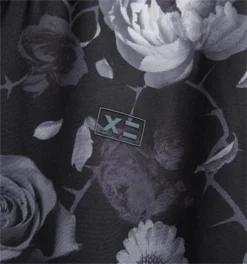 Cozy Luxe Full Zip Hoodie - Dark Floral Remedies(Cozy Luxe Full Zip Hoodie Floral Remedies) -Tomboyx Underwear Store Floral Remedies Cozy Luxe Full Zip Hoodie 4