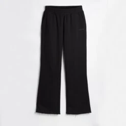 French Terry Flare Pant - Black(French Terry Flare Pant Black)