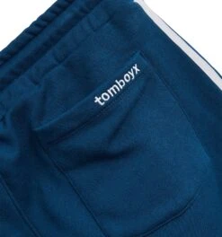 French Terry Track Pant - Retro Blue(French Terry Track Pant Retro Blue) -Tomboyx Underwear Store French Terry Retro Blue Track Pant 2