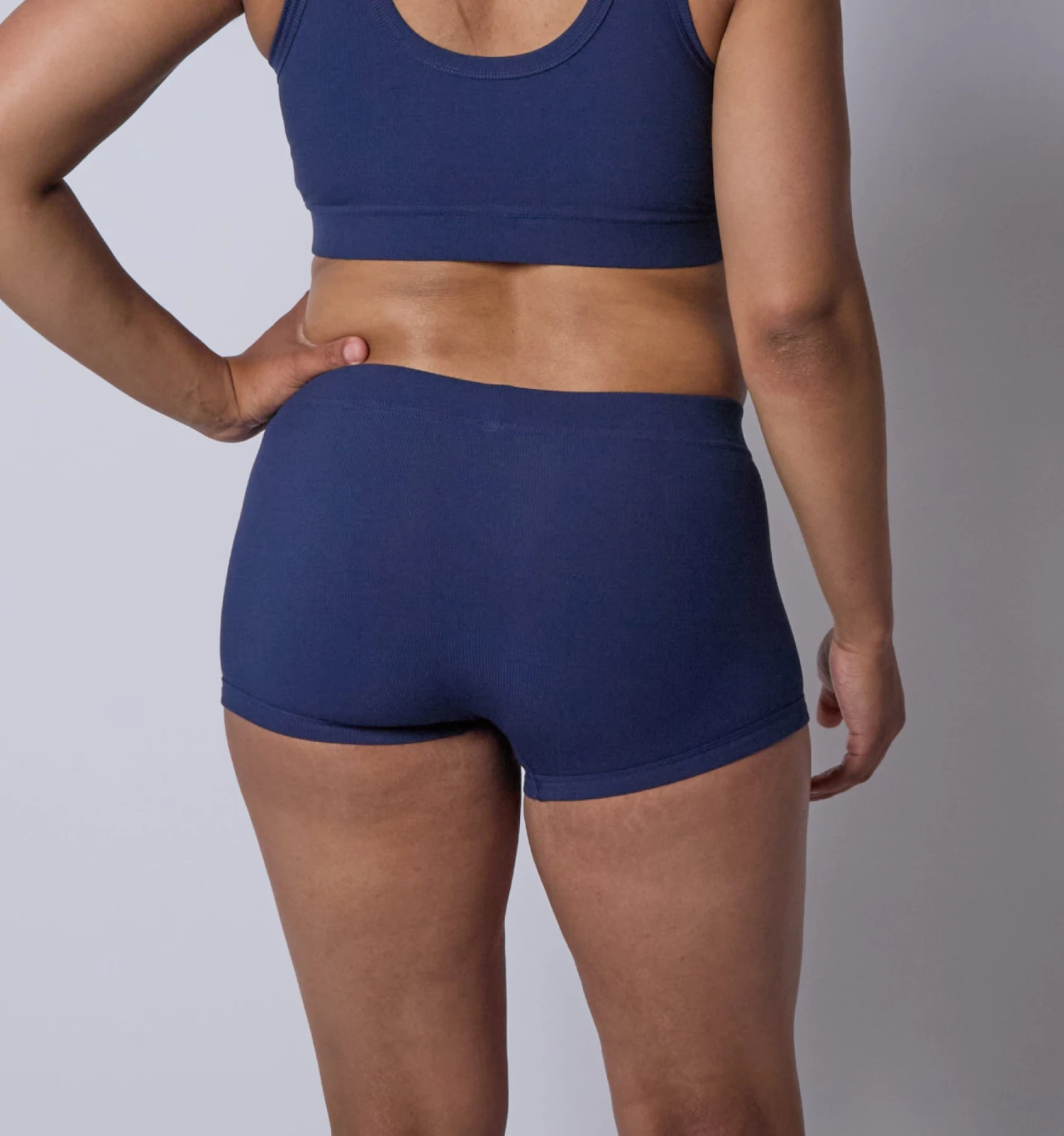 Bamboo Rib Boy Shorts - Future Dusk(Bamboo Rib Boy Shorts Future Dusk) 2 Bamboo Rib Boy Shorts - Future Dusk(Bamboo Rib Boy Shorts Future Dusk) - Image 2