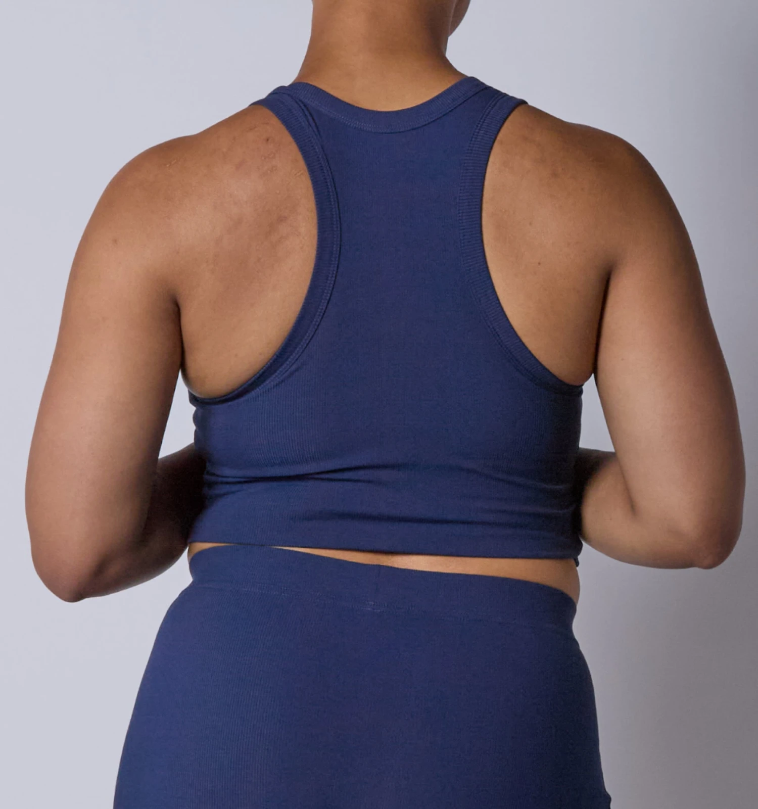 Bamboo Rib Bra Top - Future Dusk(Bamboo Rib Bra Top Future Dusk) 2 Bamboo Rib Bra Top - Future Dusk(Bamboo Rib Bra Top Future Dusk) - Image 2