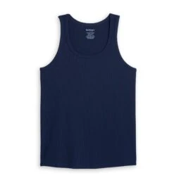 Bamboo Rib Power Tank - Future Dusk(Bamboo Rib Power Tank Future Dusk) -Tomboyx Underwear Store Future Dusk Bamboo Rib Power Tank 1