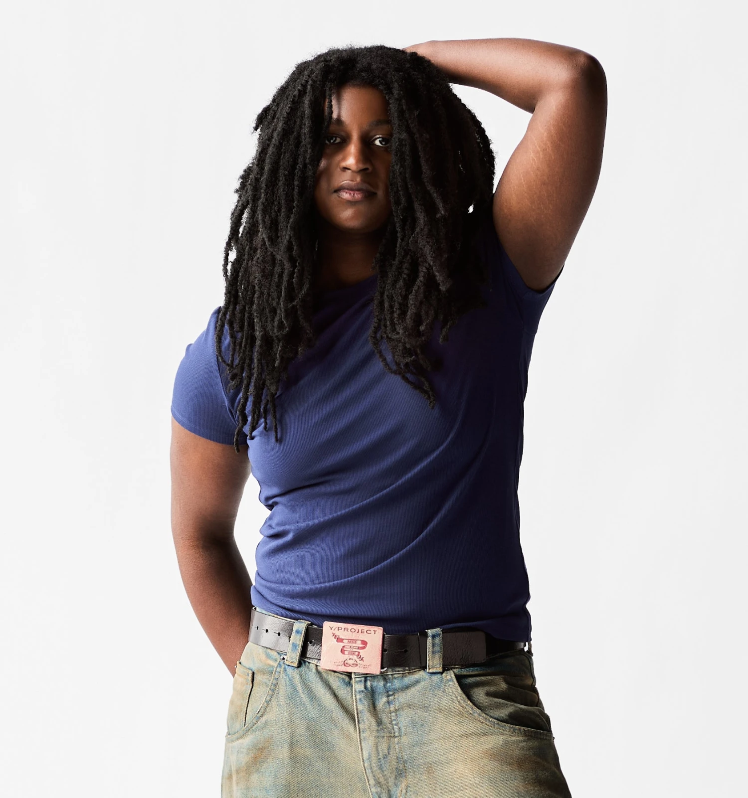 Bamboo Rib Short Sleeve Tee - Future Dusk(Bamboo Rib Short Sleeve Tee Future Dusk) 1 Bamboo Rib Short Sleeve Tee - Future Dusk(Bamboo Rib Short Sleeve Tee Future Dusk)