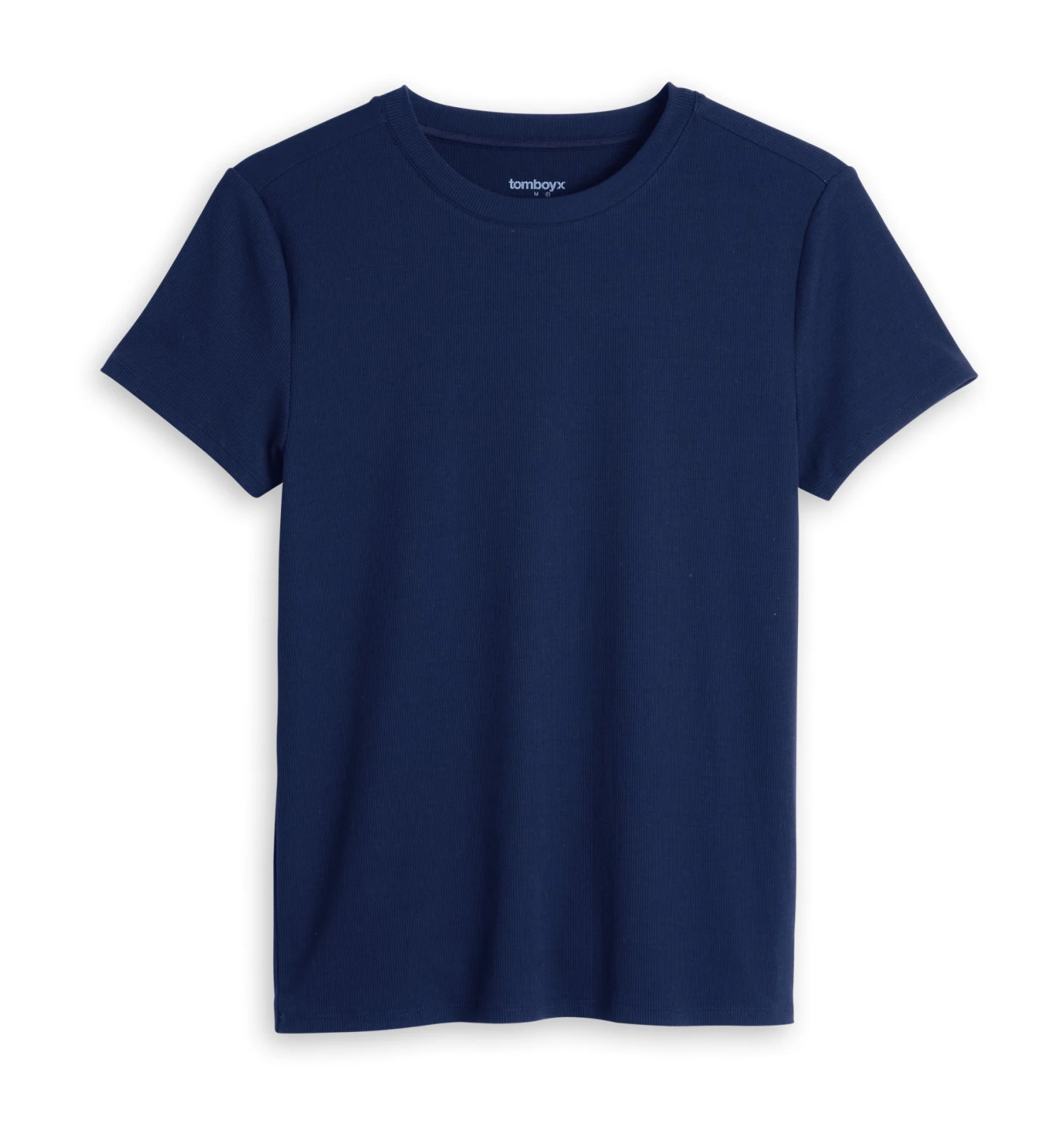 Bamboo Rib Short Sleeve Tee - Future Dusk(Bamboo Rib Short Sleeve Tee Future Dusk) 4 Bamboo Rib Short Sleeve Tee - Future Dusk(Bamboo Rib Short Sleeve Tee Future Dusk) - Image 4