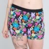 6" No Fly Boxer Briefs - Groovy Garden(6 No Fly Boxer Briefs Groovy Garden)