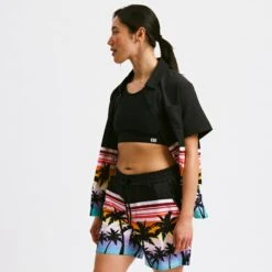 Cabana Shirt - Hawaiian Heat(Cabana Shirt Hawaiian Heat) -Tomboyx Underwear Store Hawaiian Heat Cabana ShirtOF3