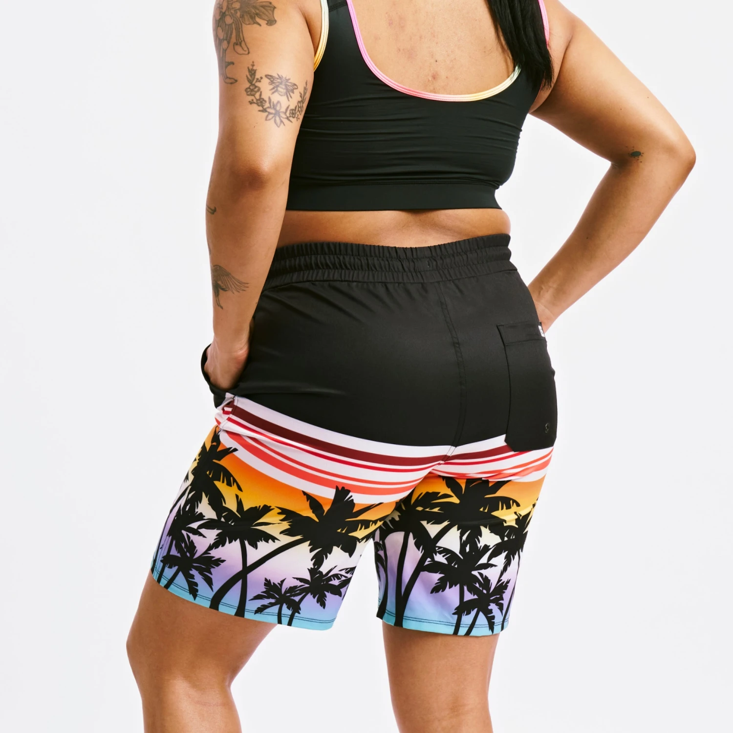 Swim 9" Lined Board Shorts - Hawaiian Heat(Swim 9 Lined Board Shorts Hawaiian Heat) 2 Swim 9" Lined Board Shorts - Hawaiian Heat(Swim 9 Lined Board Shorts Hawaiian Heat) - Image 2