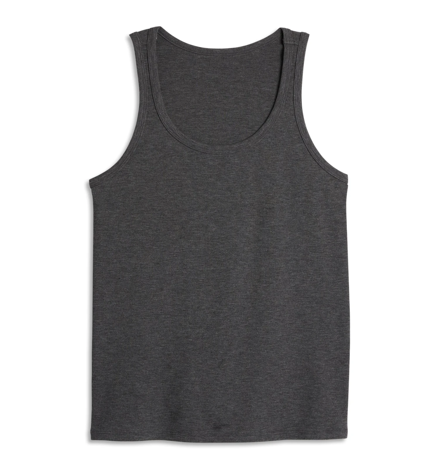 Bamboo Rib Power Tank - Heather Gray(Bamboo Rib Power Tank Heather Gray) 3 Bamboo Rib Power Tank - Heather Gray(Bamboo Rib Power Tank Heather Gray) - Image 3