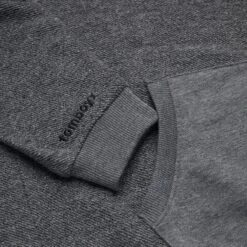 Inside Out French Terry Hoodie - Heather Grey(Inside Out French Terry Hoodie Heather Grey) -Tomboyx Underwear Store Heather Gray Inside Out French Terry Hoodie 3