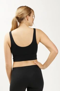 Longline Scoop Bra - Chai(Longline Scoop Bra Chai) -Tomboyx Underwear Store Longline Scoop Bra Black OF 2 55991931 3d27 49e4 8910 e7a5948f7351