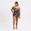 Swim 3.5" Skinny Strap Unisuit - Making Waves(Swim 3 5 Skinny Strap Unisuit Making Waves)
