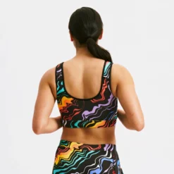 Swim Sport Compression Top - Making Waves(Swim Sport Compression Top Making Waves) -Tomboyx Underwear Store MakeWavesSwimSportCompressionTopOF3