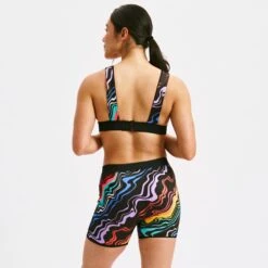 Swim Reversible Plunge Top - Making Waves(Swim Reversible Plunge Top Making Waves) -Tomboyx Underwear Store MakingWaves Swim Reversible Plunge TopOF2