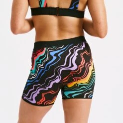 Swim 4.5" Reversible Short - Making Waves(Swim 4 5 Reversible Short Making Waves) -Tomboyx Underwear Store Making Waves Swim 4.5in Reversible ShortOF2