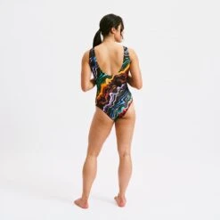 Swim Reversible One-Piece - Making Waves(Swim Reversible One Piece Making Waves) -Tomboyx Underwear Store Making Waves Swim Reversible One PieceOF2