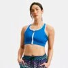 Swim Racerback Zip Compression Top - Marina Blue(Swim Racerback Zip Compression Top Marina Blue)