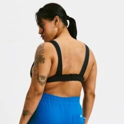 Swim Reversible Plunge Top - Marina Blue(Swim Reversible Plunge Top Marina Blue) -Tomboyx Underwear Store MarinaBlue Swim Reversible Plunge TopOF5