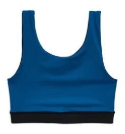 Swim Reversible Sport Top - Marina Blue(Swim Reversible Sport Top Marina Blue) -Tomboyx Underwear Store MarinaBlue Swim Reversible Sport Top 1