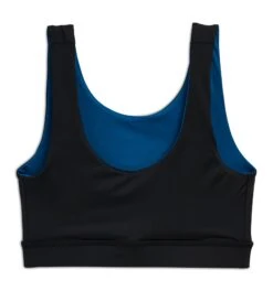 Swim Reversible Sport Top - Marina Blue(Swim Reversible Sport Top Marina Blue) -Tomboyx Underwear Store MarinaBlue Swim Reversible Sport Top 4