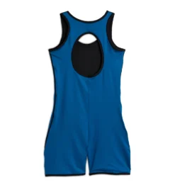 Swim 6" Reversible Sleeveless Unisuit - Marina Blue(Swim 6 Reversible Sleeveless Unisuit Marina Blue) -Tomboyx Underwear Store Marina Blue Swim 6in Reversible Unisuit 2