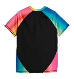 Swim Rashguard Tee - Melting Rainbow(Swim Rashguard Tee Melting Rainbow) -Tomboyx Underwear Store Melting Rainbow Swim Rash Guard Tee 2