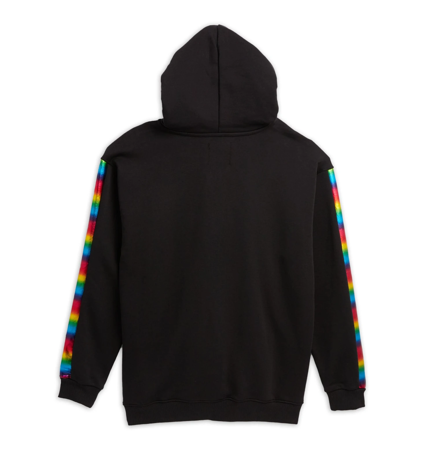 French Terry Zip Up Hoodie - Metallic Rainbow(French Terry Zip Up Hoodie Rainbow Highlight) 2 French Terry Zip Up Hoodie - Metallic Rainbow(French Terry Zip Up Hoodie Rainbow Highlight) - Image 2