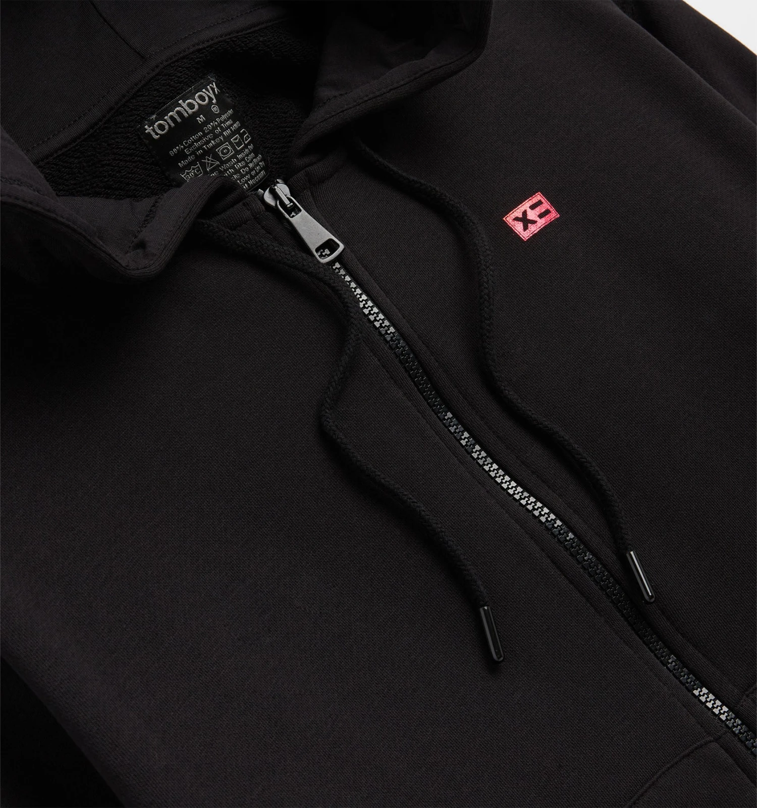 French Terry Zip Up Hoodie - Metallic Rainbow(French Terry Zip Up Hoodie Rainbow Highlight) 3 French Terry Zip Up Hoodie - Metallic Rainbow(French Terry Zip Up Hoodie Rainbow Highlight) - Image 3