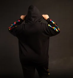 Anywhere Romper - Metallic Rainbow(Anywhere Romper Metallic Rainbow) -Tomboyx Underwear Store MetallicRainbowHoodieOF4