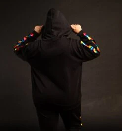 French Terry Zip Up Hoodie - Metallic Rainbow(French Terry Zip Up Hoodie Rainbow Highlight) 15 French Terry Zip Up Hoodie - Metallic Rainbow(French Terry Zip Up Hoodie Rainbow Highlight) -Tomboyx Underwear Store MetallicRainbowHoodieOF4 db9e486e 68c8 4df2 9aae c8cca095f4d1