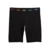 9" Boxer Briefs - TENCEL™ Modal Black X= Rainbow(9 Boxer Briefs Tencel Modal Black X Rainbow)
