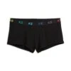 Boy Shorts - TENCEL™ Modal Black X= Rainbow(Boy Shorts Tencel Modal Black X Rainbow)