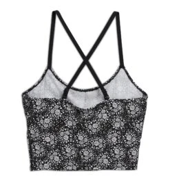 Longline Bra Top - TENCEL™Modal Petal Pizzazz(Longline Bra Top Tencel Modal Petal Pizzazz) -Tomboyx Underwear Store Modal Petal Pizzazz Longline Bra Top 3