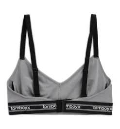 Adjustable Triangle Bralette - TENCEL™Modal Ultimate Gray(Adjustable Triangle Bralette Tencel Modal Ultimate Gray) -Tomboyx Underwear Store Modal Ultimate Gray Adjustable Triangle Bralette 2