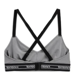 Adjustable Triangle Bralette - TENCEL™Modal Ultimate Gray(Adjustable Triangle Bralette Tencel Modal Ultimate Gray) -Tomboyx Underwear Store Modal Ultimate Gray Adjustable Triangle Bralette 3