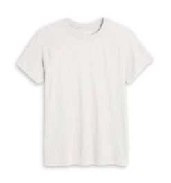 Short Sleeve Jersey Slub Raglan Tee - Natural(Short Sleeve Jersey Slub Raglan Tee Natural) -Tomboyx Underwear Store Natural Short Sleeve Jersey Slub Raglan Crew Neck 1