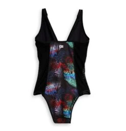 Swim Tucking One-Piece - Palm Dreams(Swim Tucking One Piece Palm Dreams) -Tomboyx Underwear Store PalmDreamsSwimTuckingOnePiece2