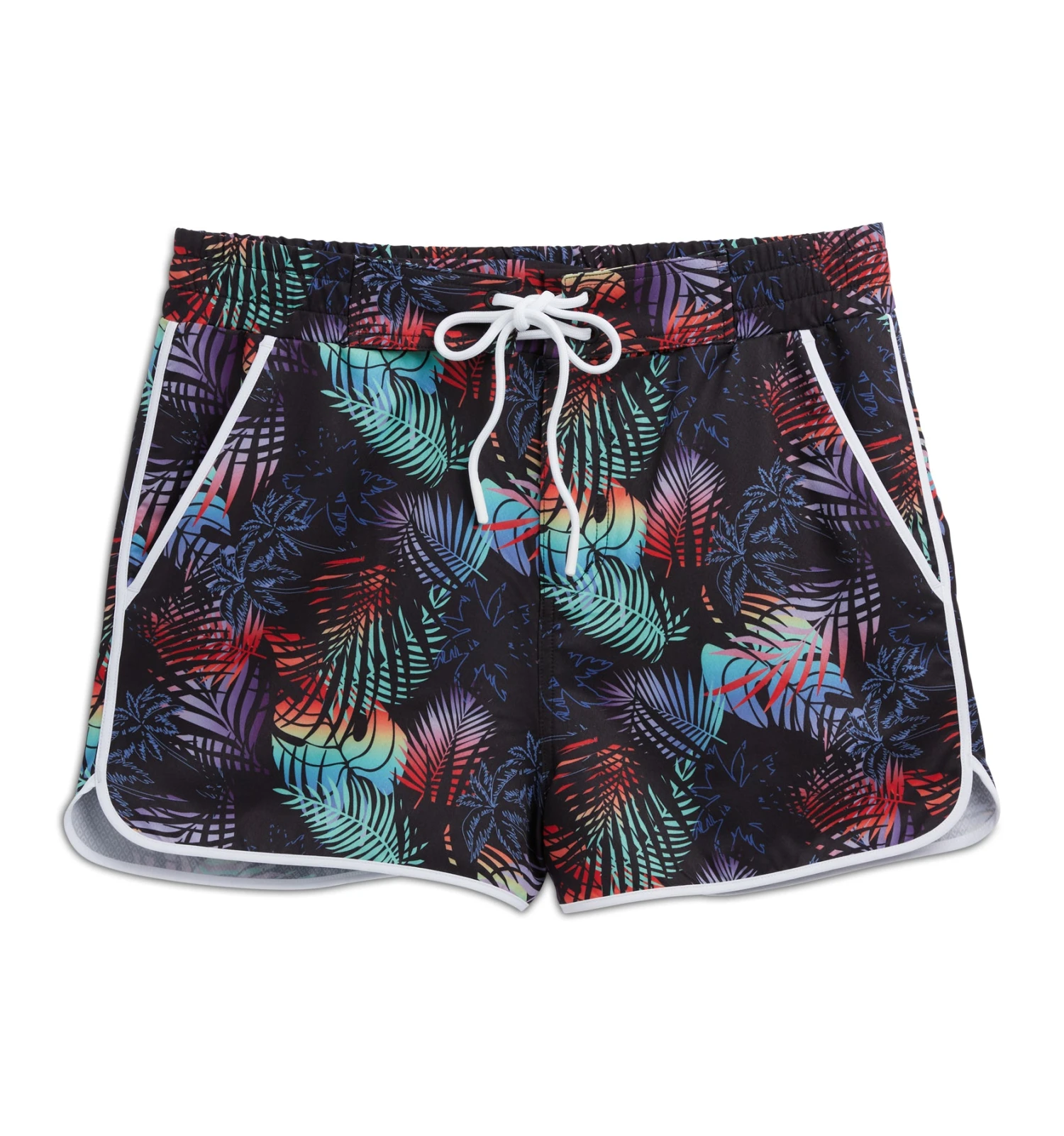 Swim 2.5" High Waisted Board Shortie - Palm Dreams(Swim 2 5 High Waisted Board Shortie Palm Dreams) 4 Swim 2.5" High Waisted Board Shortie - Palm Dreams(Swim 2 5 High Waisted Board Shortie Palm Dreams) - Image 4