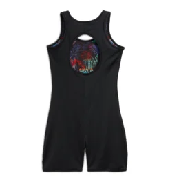 Swim 6" Reversible Sleeveless Unisuit - Palm Dreams(Swim 6 Reversible Sleeveless Unisuit Palm Dreams) -Tomboyx Underwear Store Palm Dreams Swim 6 Reversible Unisuit 4