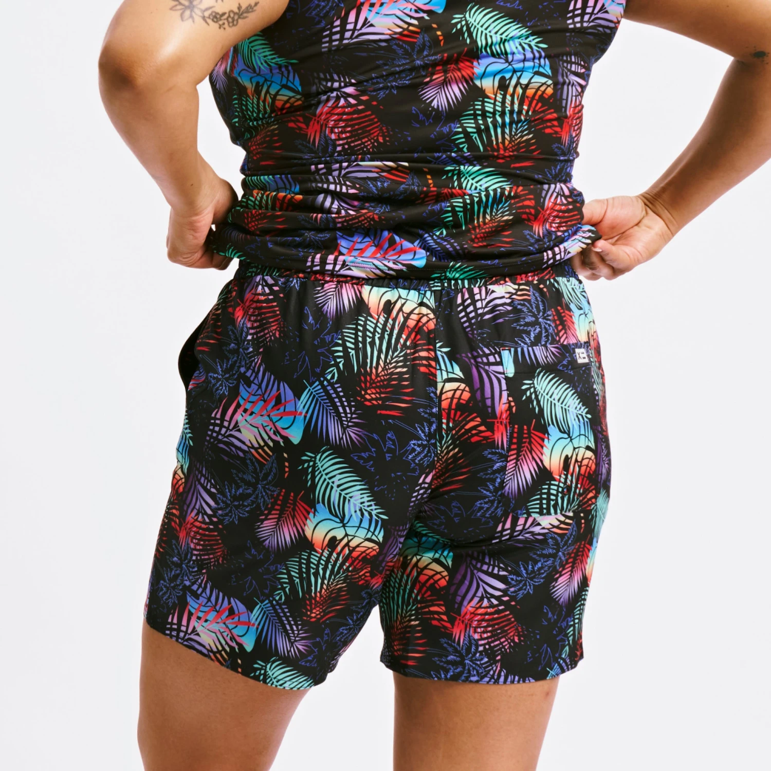 Swim 7" Heritage Board Shorts - Palm Dreams(Swim 7 Heritage Board Shorts Palm Dreams) - Image 2