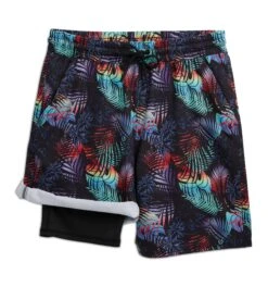 Swim 9" Lined Board Shorts - Palm Dreams(Swim 9 Lined Board Shorts Palm Dreams) 9 Swim 9" Lined Board Shorts - Palm Dreams(Swim 9 Lined Board Shorts Palm Dreams) -Tomboyx Underwear Store Palm Dreams Swim 9in Lined Board Short 2