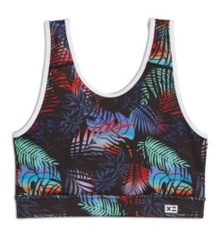 Swim Sport Compression Top - Palm Dreams(Swim Sport Compression Top Palm Dreams)