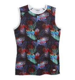 Swim Tank - Palm Dreams(Swim Tank Palm Dreams) 7 Swim Tank - Palm Dreams(Swim Tank Palm Dreams) -Tomboyx Underwear Store Palm Dreams Swim Tank 1