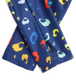 Swim Sun Shield Crop Top - Poppin' Bubbles(Swcptop Bubbles) -Tomboyx Underwear Store Poppin Bubbles Long Sleeve Crop 3