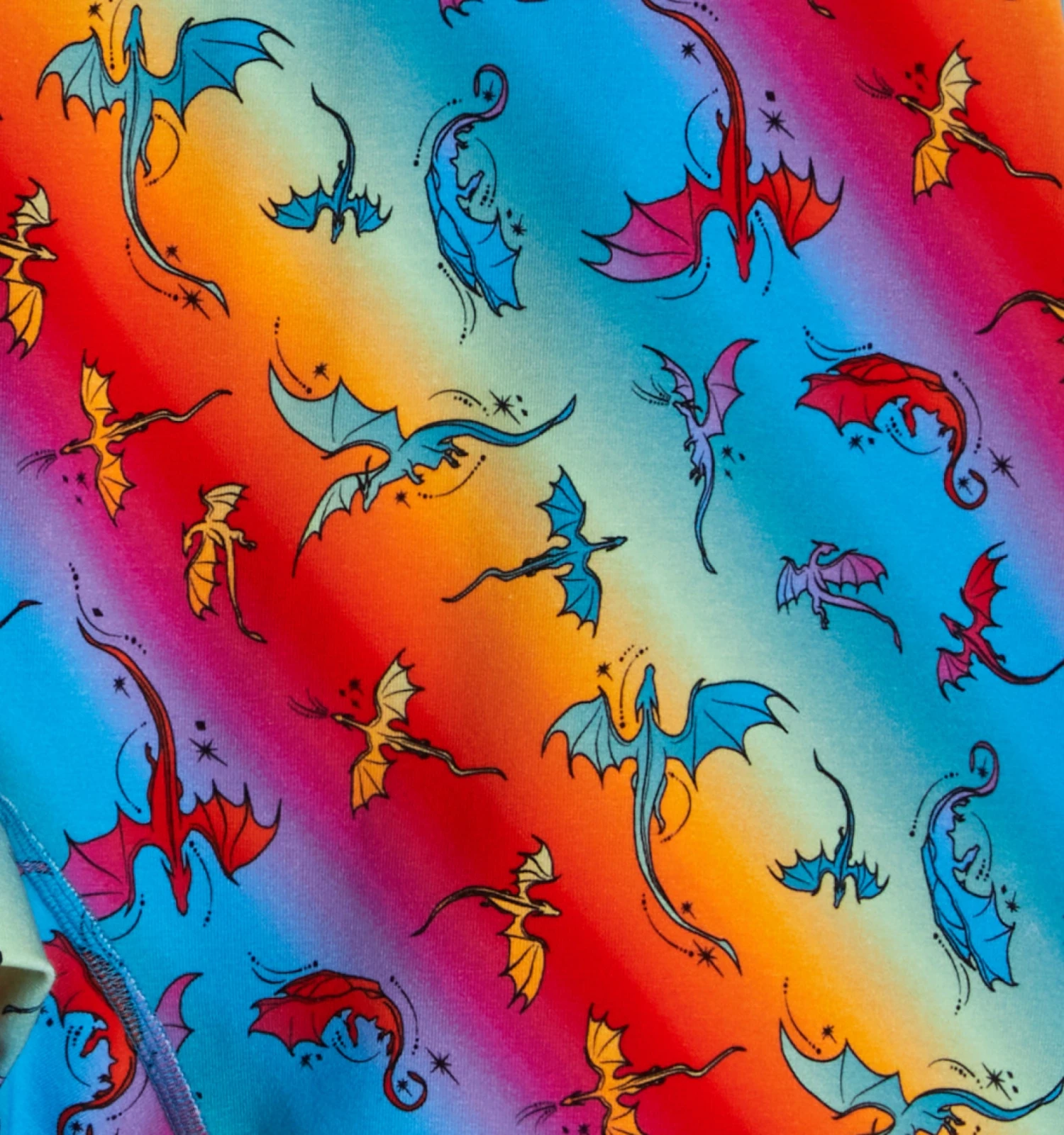 9" Boxer Briefs - Pride Rainbow Dragon(9 Boxer Briefs Pride Rainbow Dragon) 2 9" Boxer Briefs - Pride Rainbow Dragon(9 Boxer Briefs Pride Rainbow Dragon) - Image 2