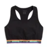 Racerback Soft Bra - Black Rainbow(Racerback Soft Bra Next Gen Black Rainbow)