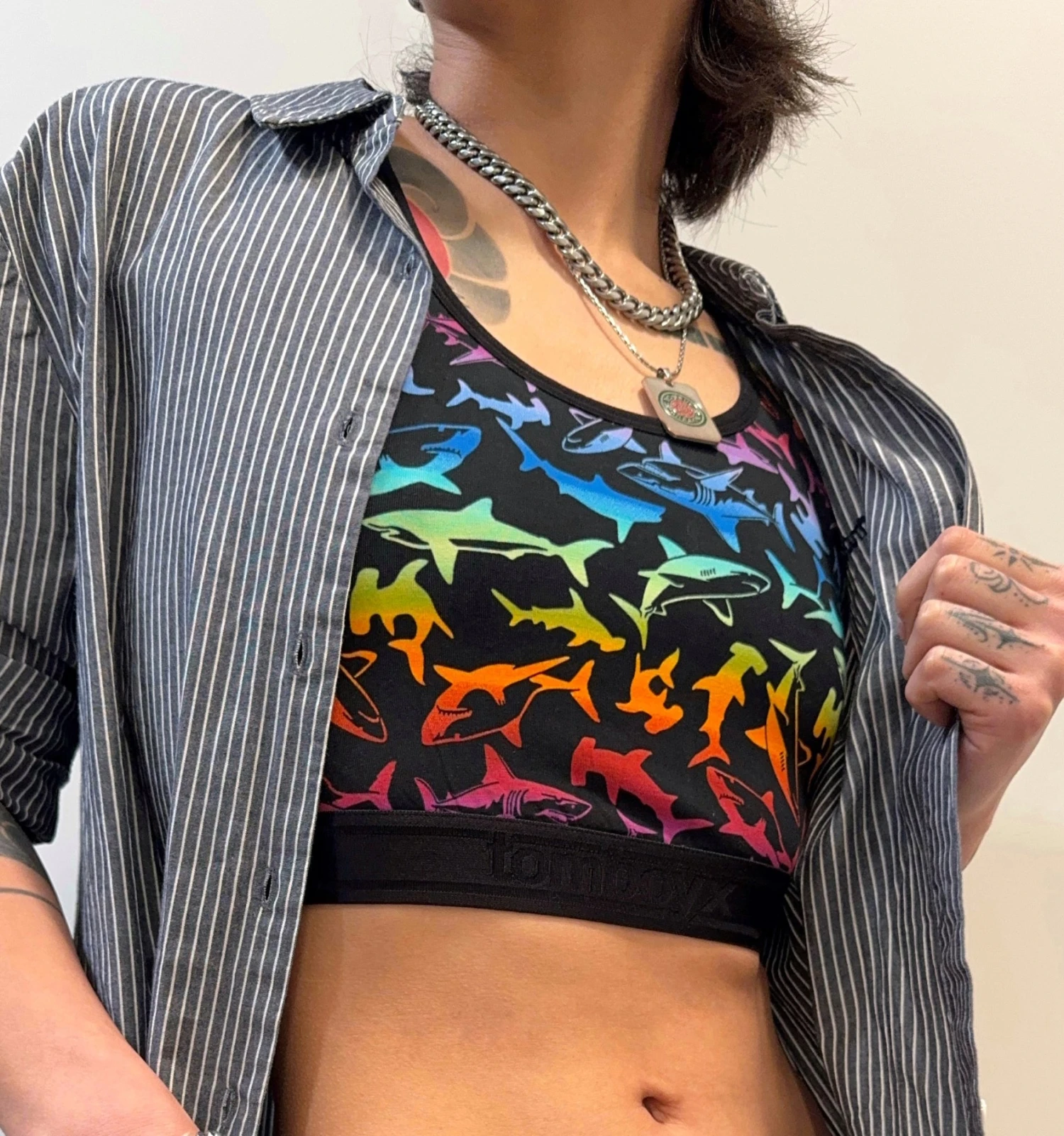 Essentials Soft Bra - Shark Frenzy(Essentials Soft Bra Shark Frenzy) 1 Essentials Soft Bra - Shark Frenzy(Essentials Soft Bra Shark Frenzy)