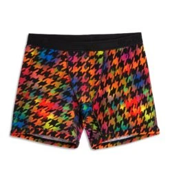6" Fly Boxer Briefs - Rainbow Houndstooth(6 No Fly Boxer Briefs Rainbow Houndstooth) 8 6" Fly Boxer Briefs - Rainbow Houndstooth(6 No Fly Boxer Briefs Rainbow Houndstooth) -Tomboyx Underwear Store Rainbow Houndstooth 6in Fly Boxer Briefs 1
